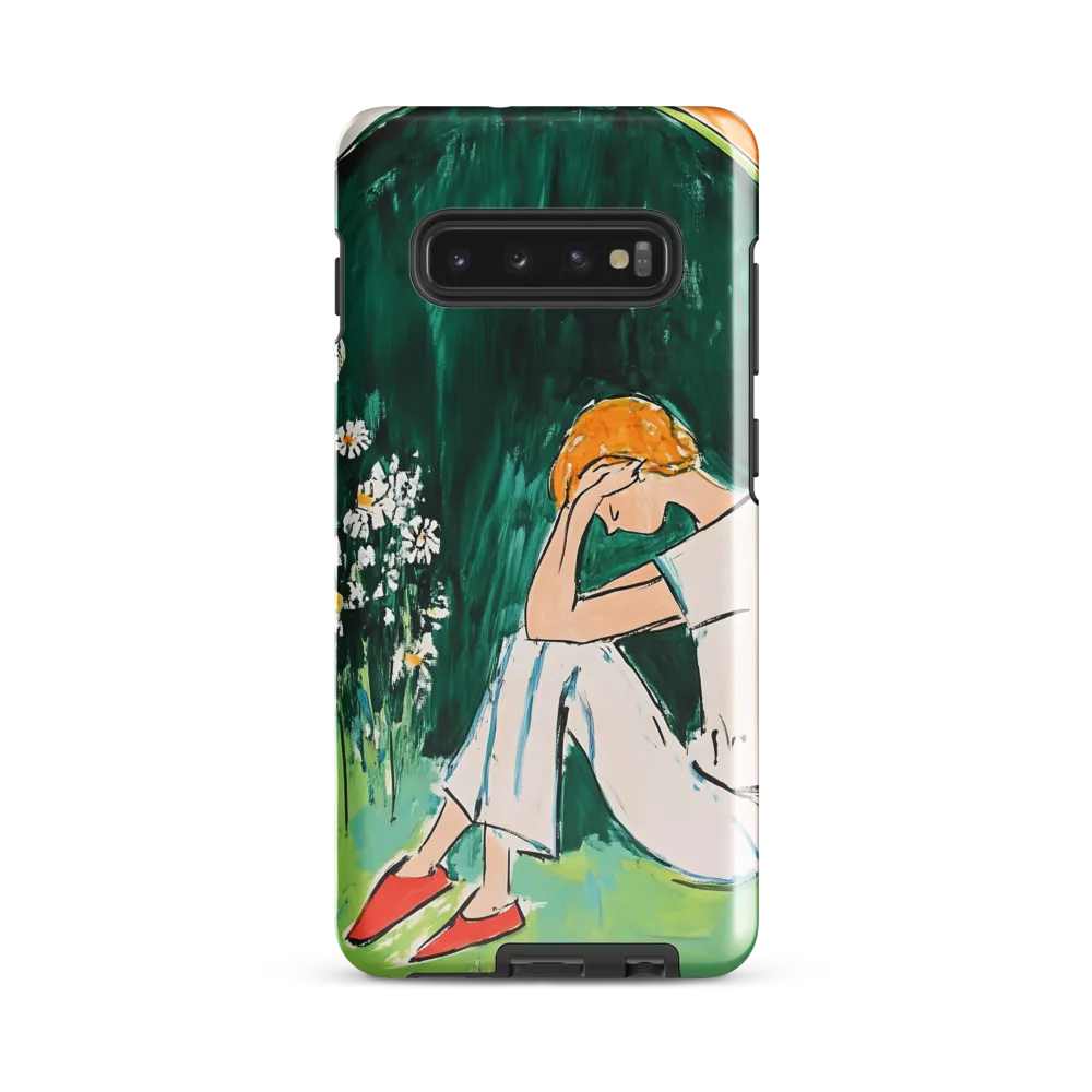 Silent Sorrow | Phone Case |  S10 Plus | Tough Case | Glossy