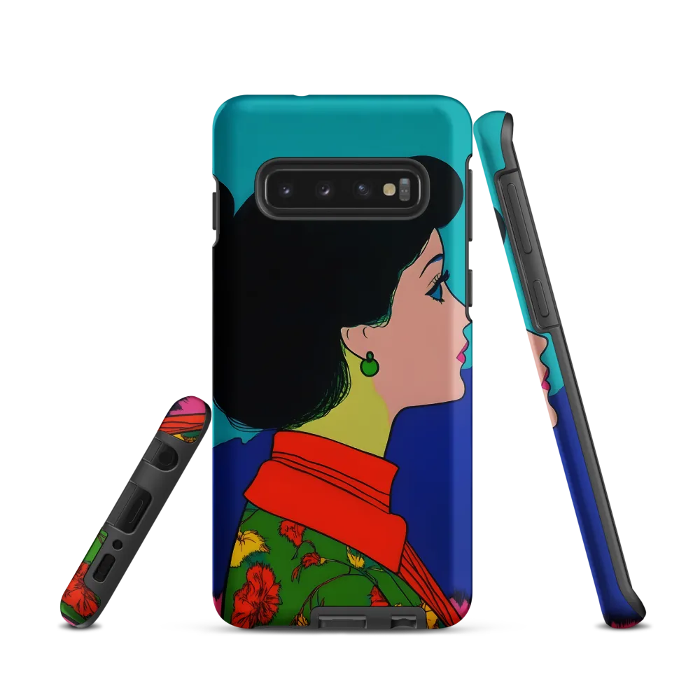 Whispers of Color: A Pop Art Portrait