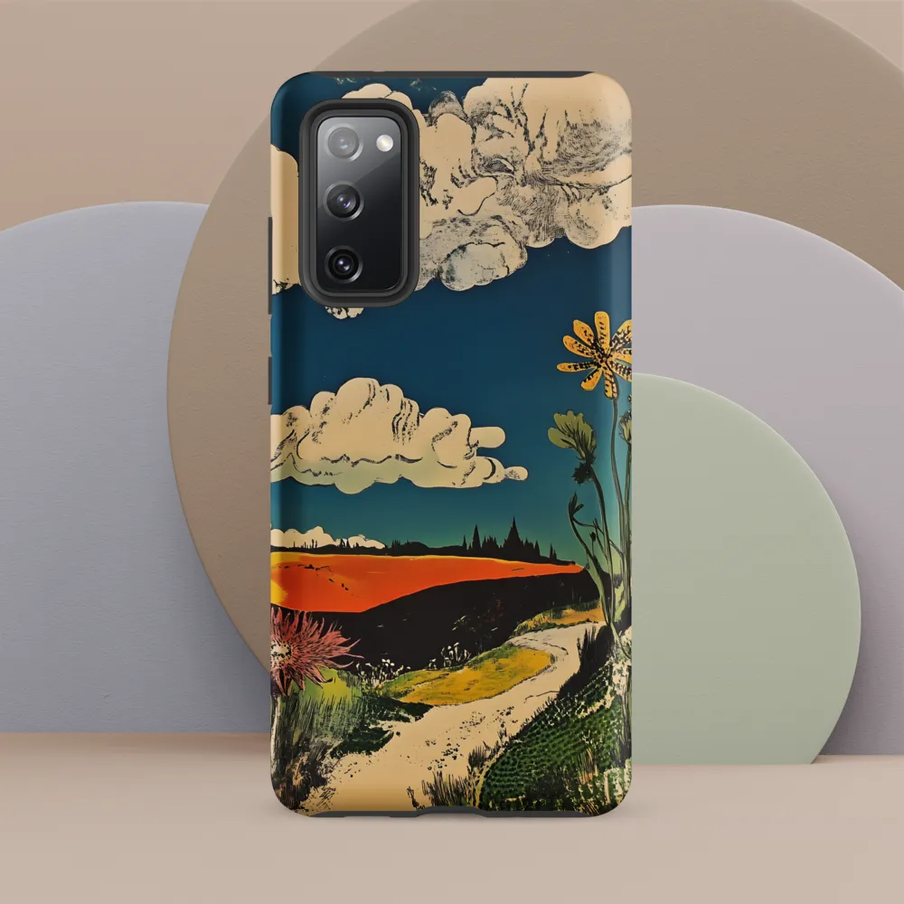 Surreal Blooming Landscape