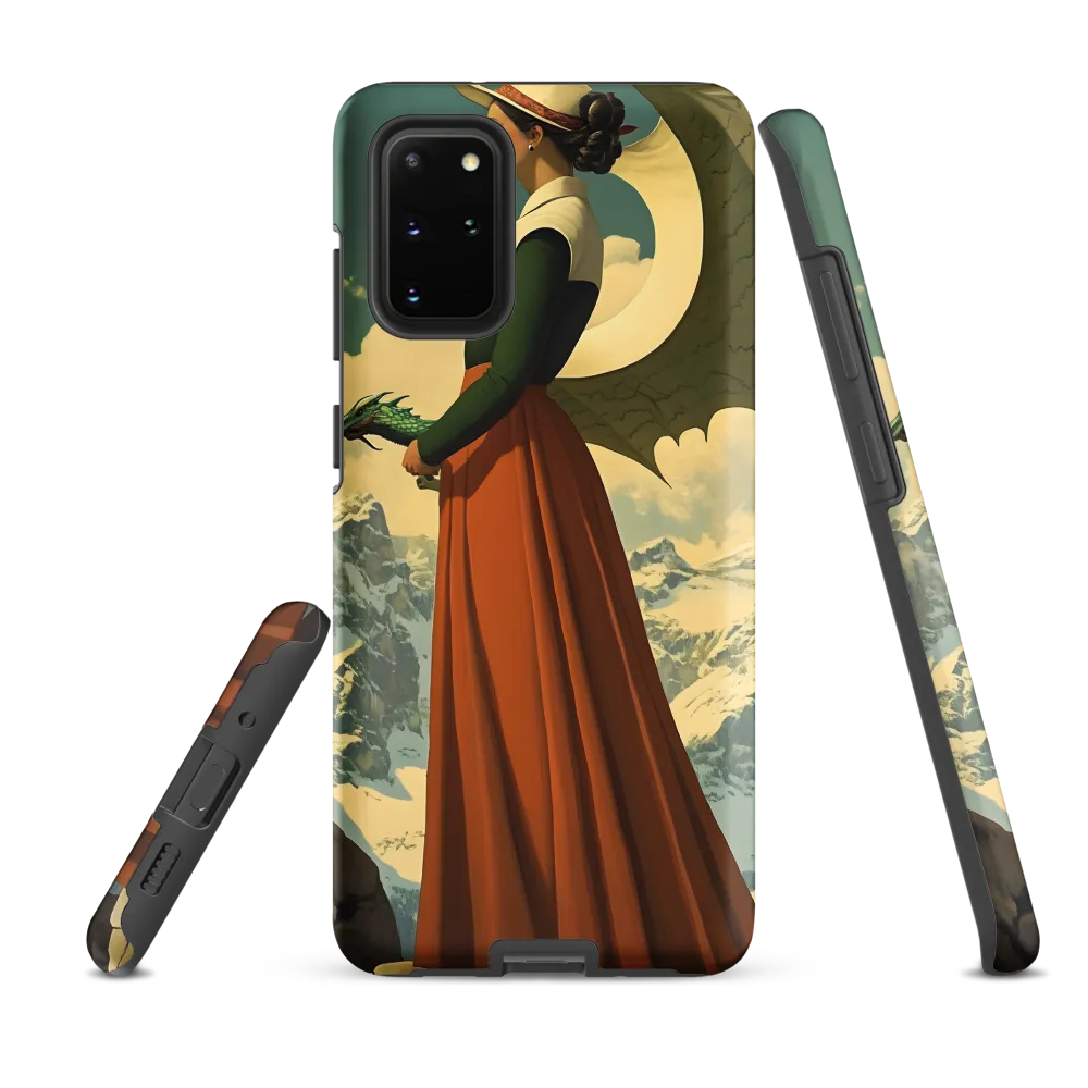 Mystic Harmony: The Dragon Keeper | Phone Case |  S20 Plus | Tough Case | Matte