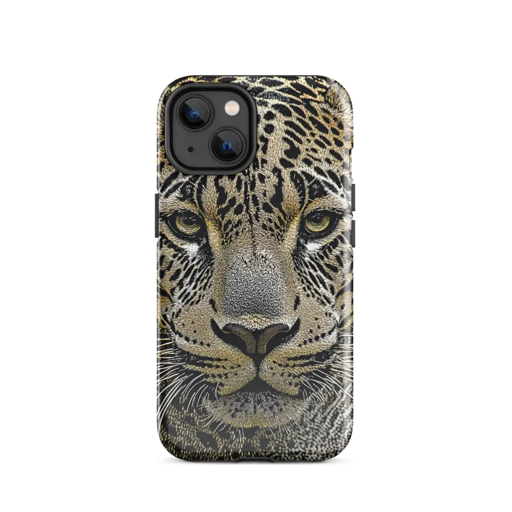 The Majestic Gaze: Portrait of a Leopard