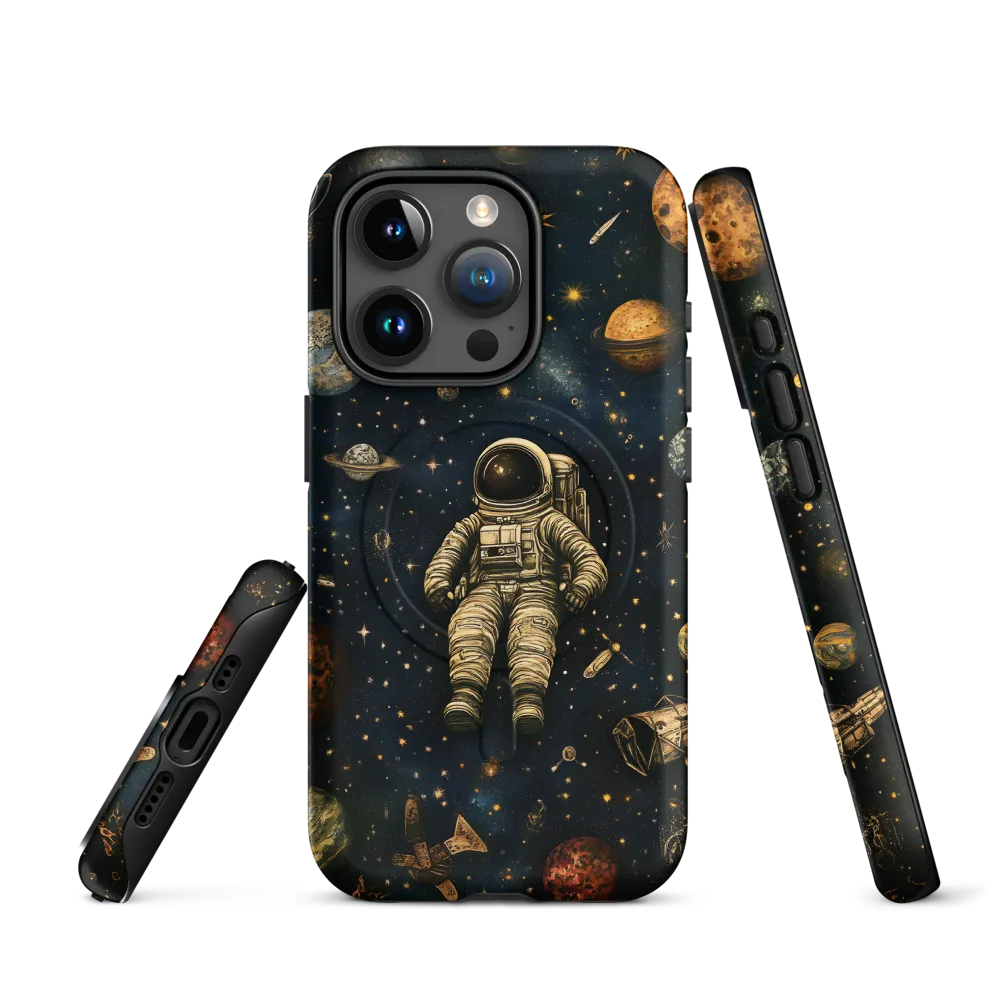 Cosmic Voyage: An Astronaut's Solitude