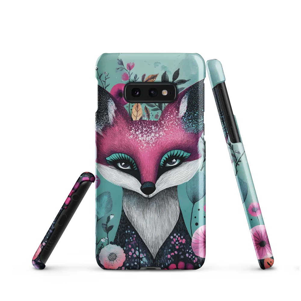 Whimsical Fox Among Blossoms