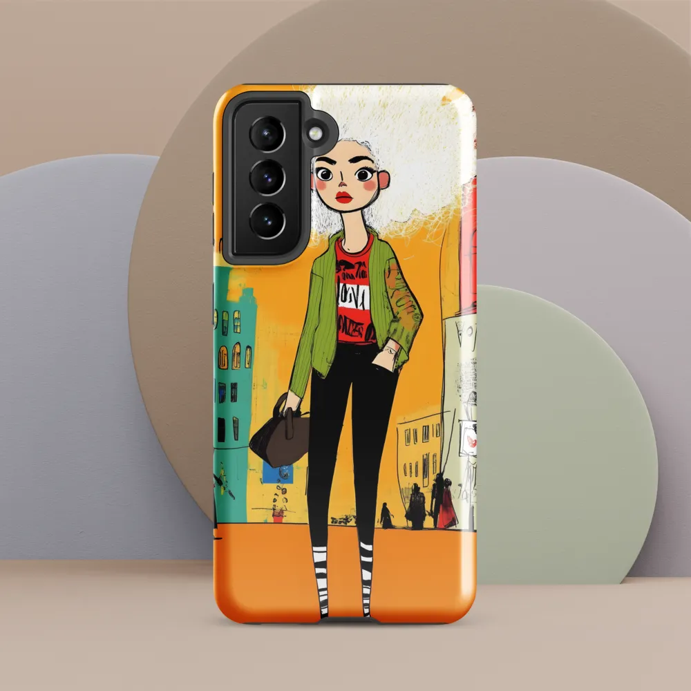 Urban Confidence | Phone Case |  S21 | Tough Case | Glossy