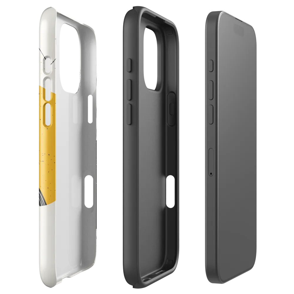Dynamic Harmony in Black and Yellow