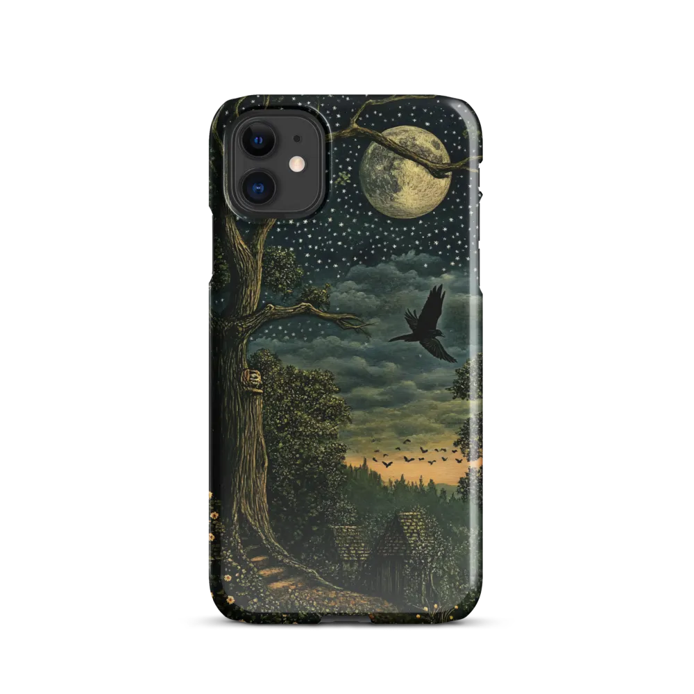 Mystical Nightscape Under the Full Moon