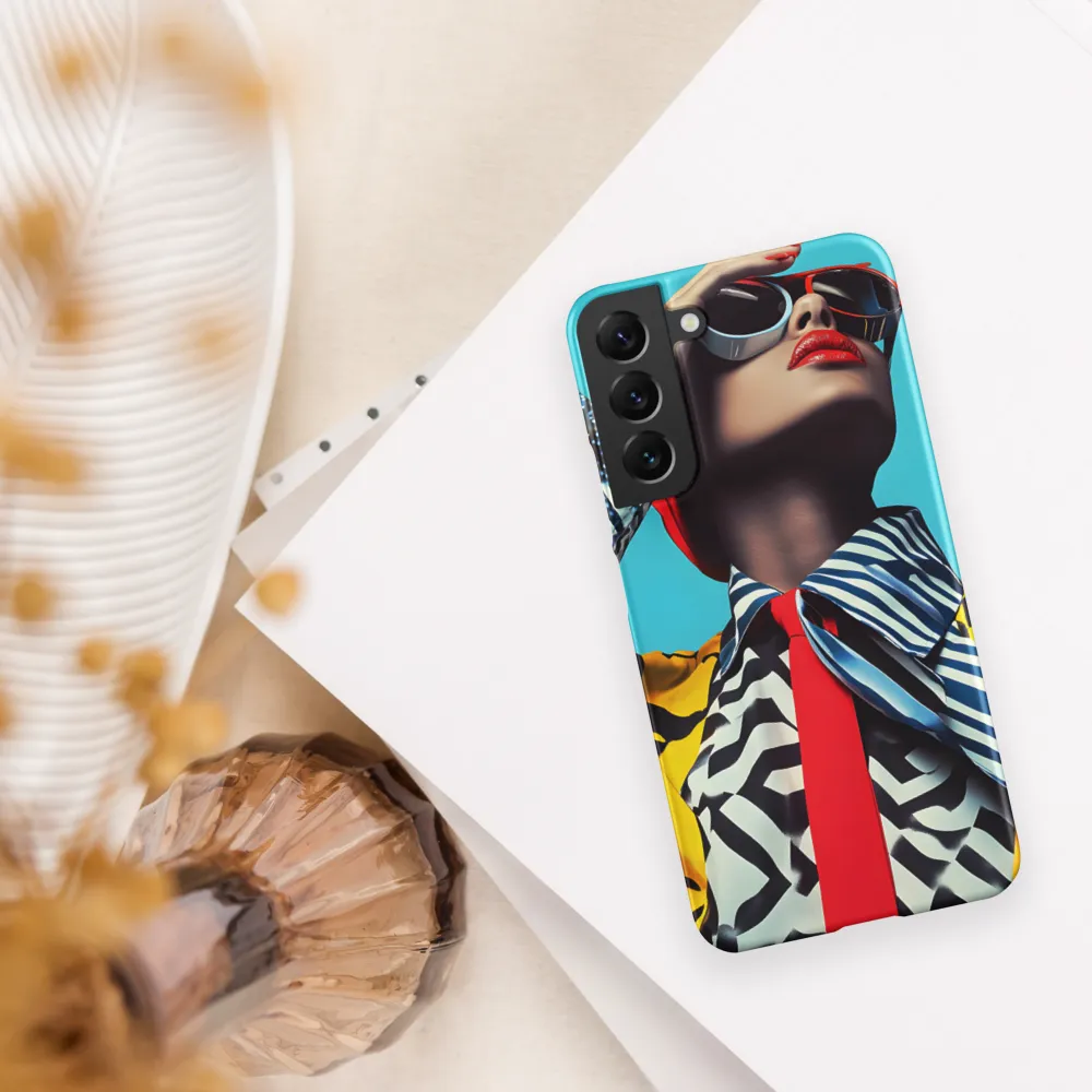 Chic Confidence in Bold Patterns