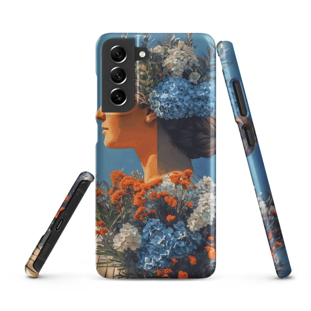 Floral Reverie: A Portrait of Serenity