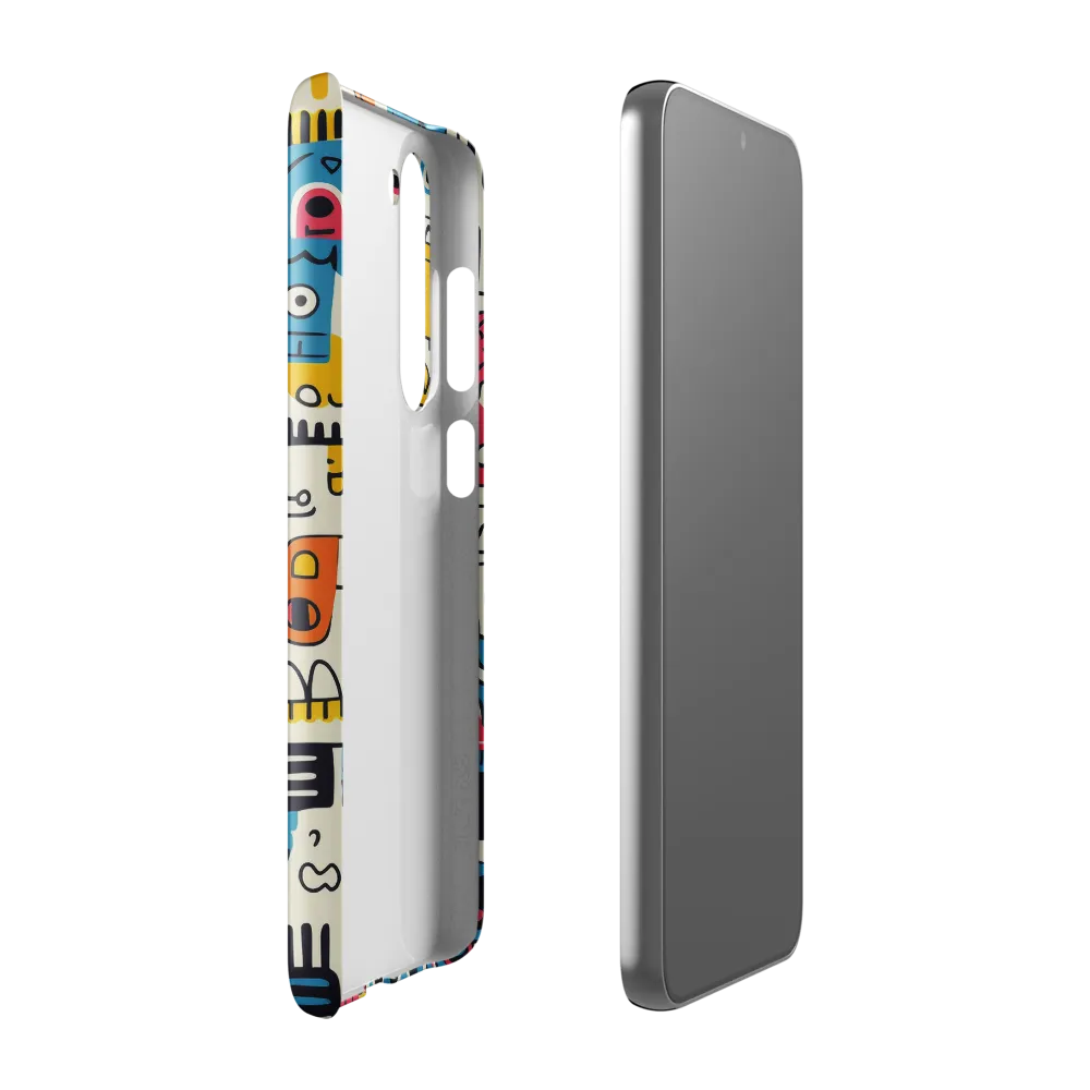 Vibrant Whimsy | Phone Case |  S23 Plus | Snap Case | Glossy
