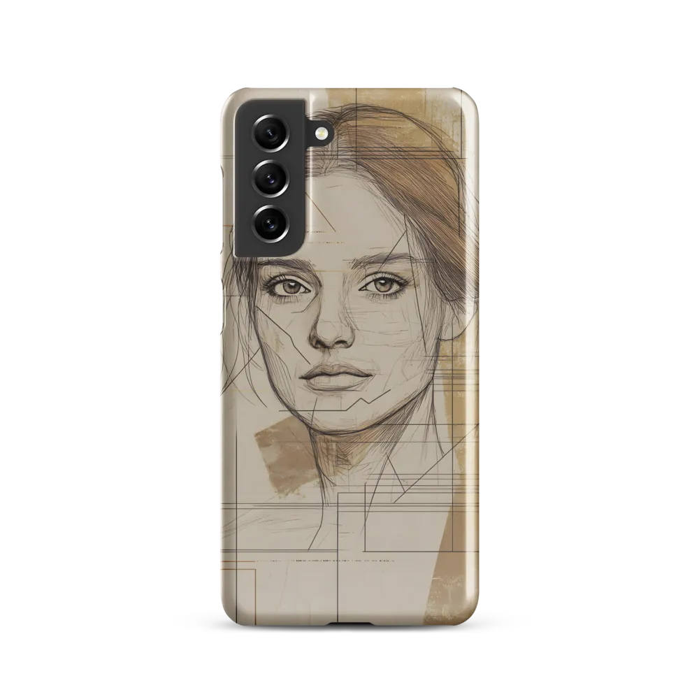 Geometric Elegance: A Modern Portrait