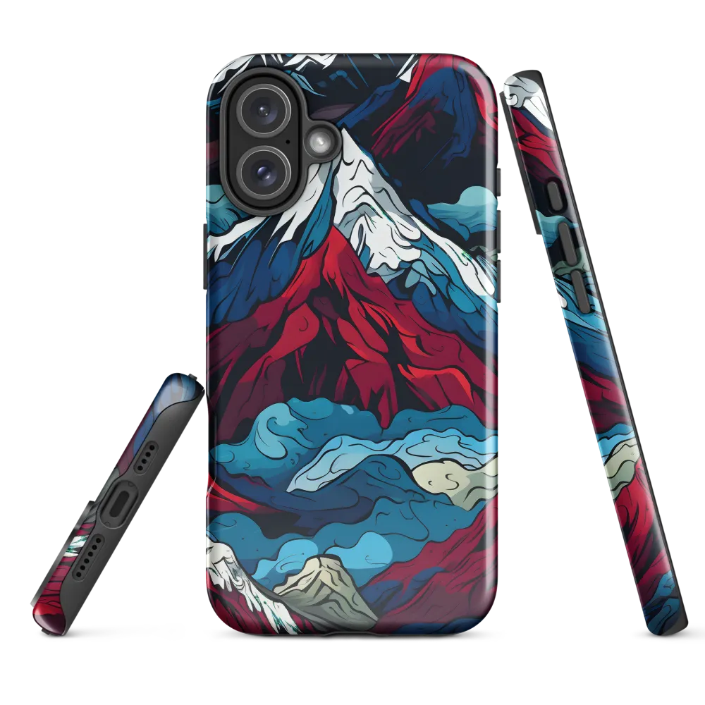 Mountain Majesty: An Abstract Voyage