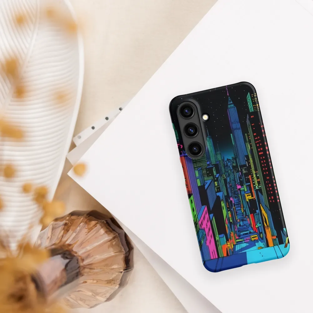 Neon Dreams of a Futuristic City