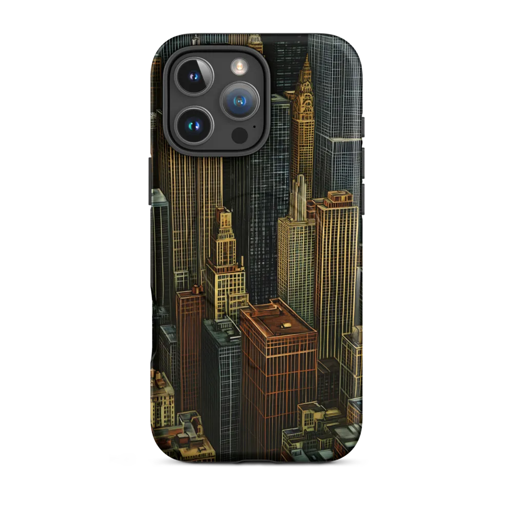 Urban Elegance: A Golden Cityscape