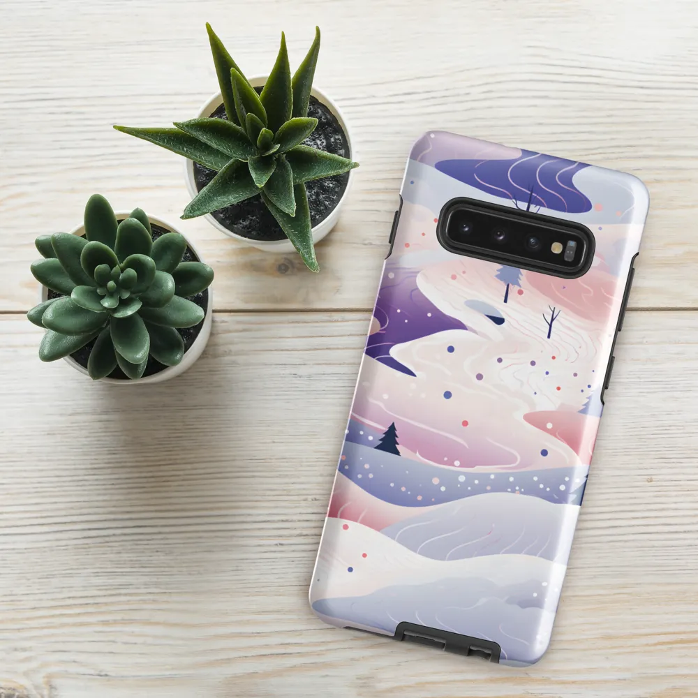 Dreamy Winter Landscape | Phone Case |  S10 Plus | Tough Case | Glossy