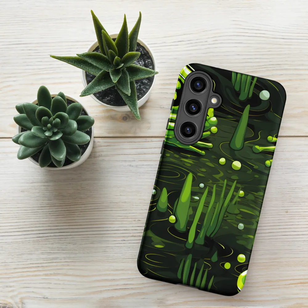 Green Harmony: Life Beneath the Surface