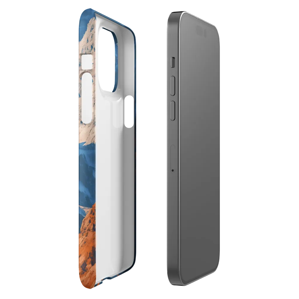 Journey Beyond the Mountains | Phone Case |  14 Pro Max | Snap Case | Matte