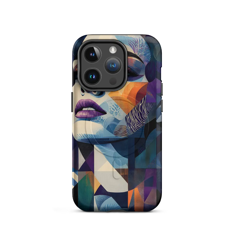 Fragmented Mystery: A Modern Portrait