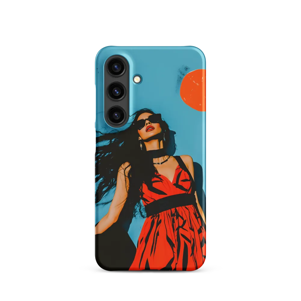 Sunset in Fashion: A Modern Portrait