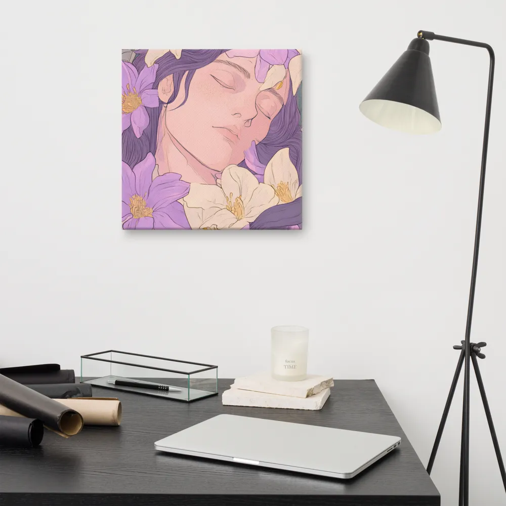 Harmony in Bloom | Canvas | 16″×16″