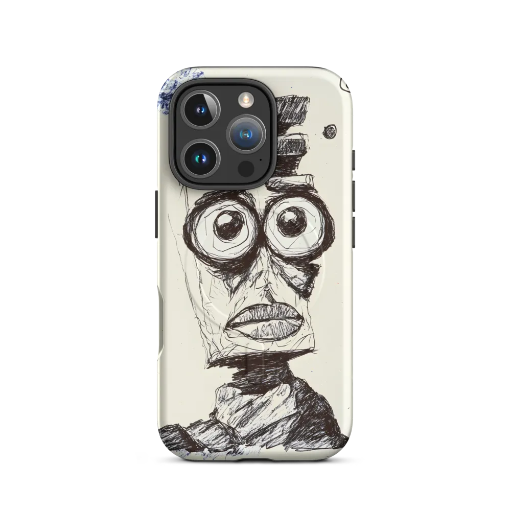 Abstract Surrealist Figure in Cubism