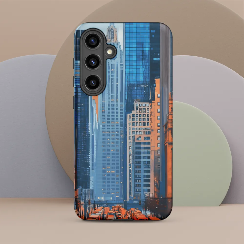 Orange & Blue: Avenue of Towers