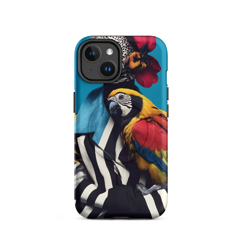 Vibrant Fusion of Flora and Fauna