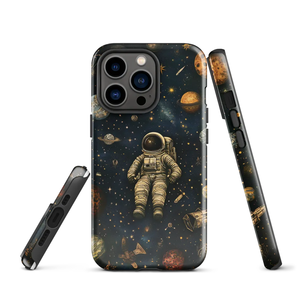 Cosmic Voyage: An Astronaut's Solitude