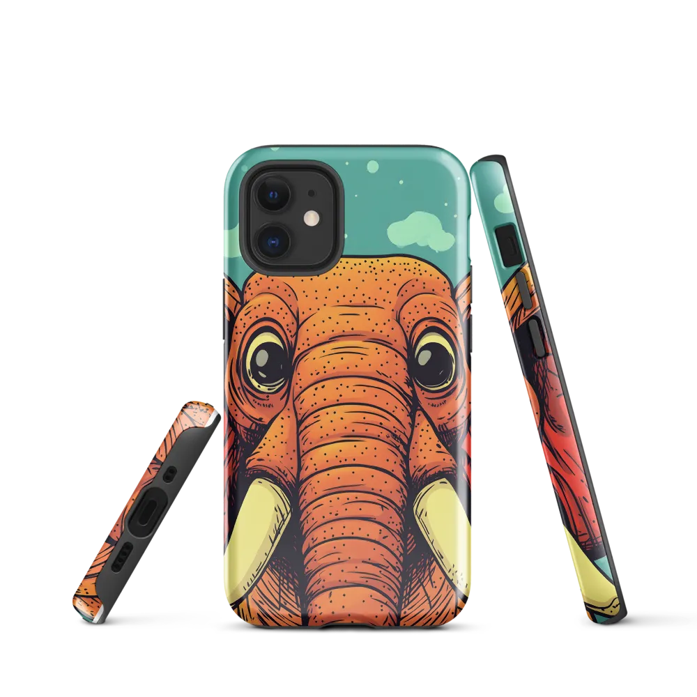 Whimsical Majesty: The Playful Elephant