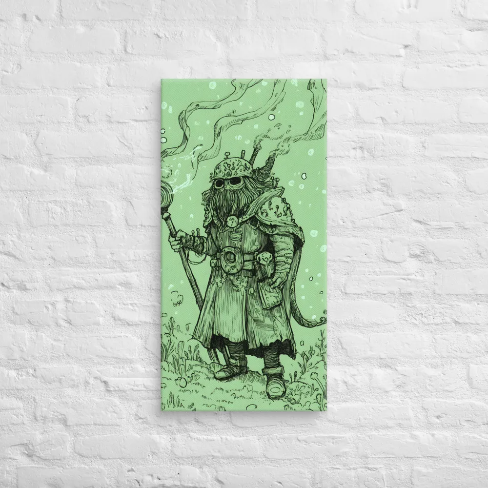 The Enigmatic Wizard | Canvas | 16″×32″