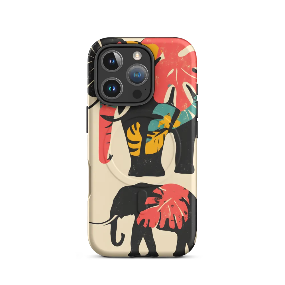 Tropical Elegance: The Elephant's Dance