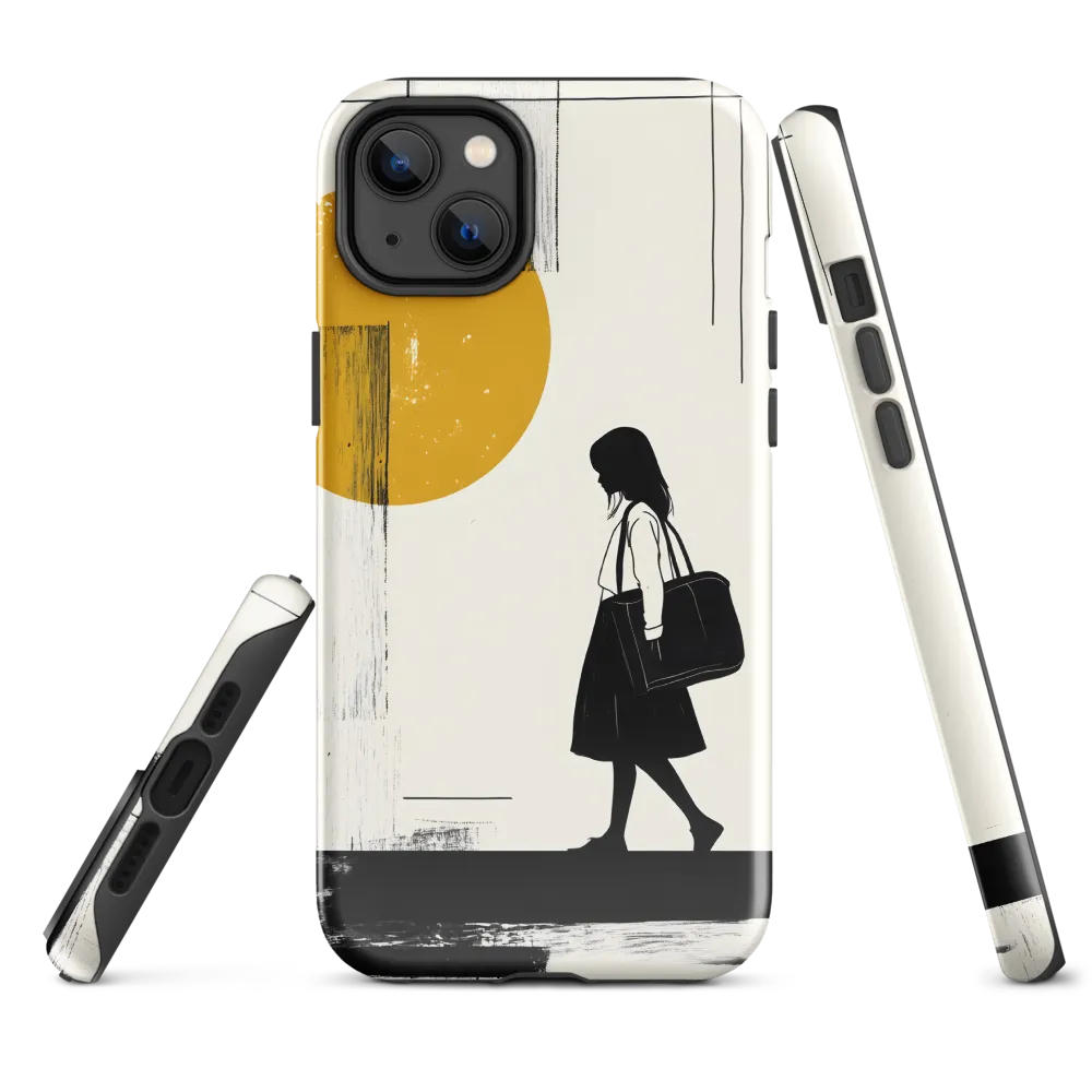 Silent Steps | Phone Case |  14 Plus | Tough Case | Glossy