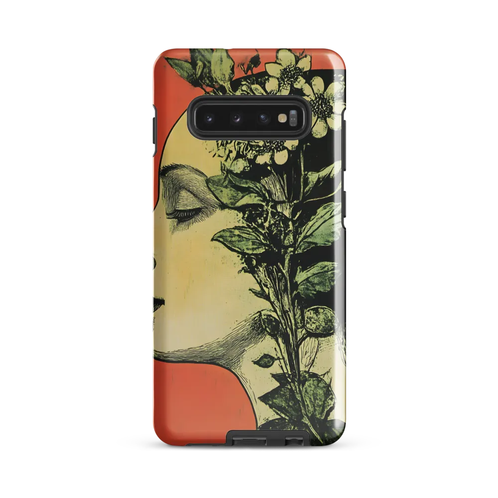 Harmony of Nature and Femininity | Phone Case |  S10 Plus | Tough Case | Glossy