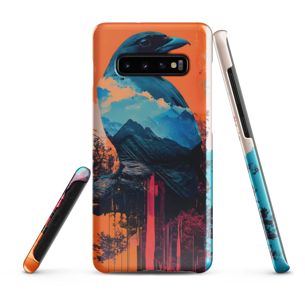 Harmony of Flight and Nature | Phone Case |  S10 Plus | Snap Case | Glossy