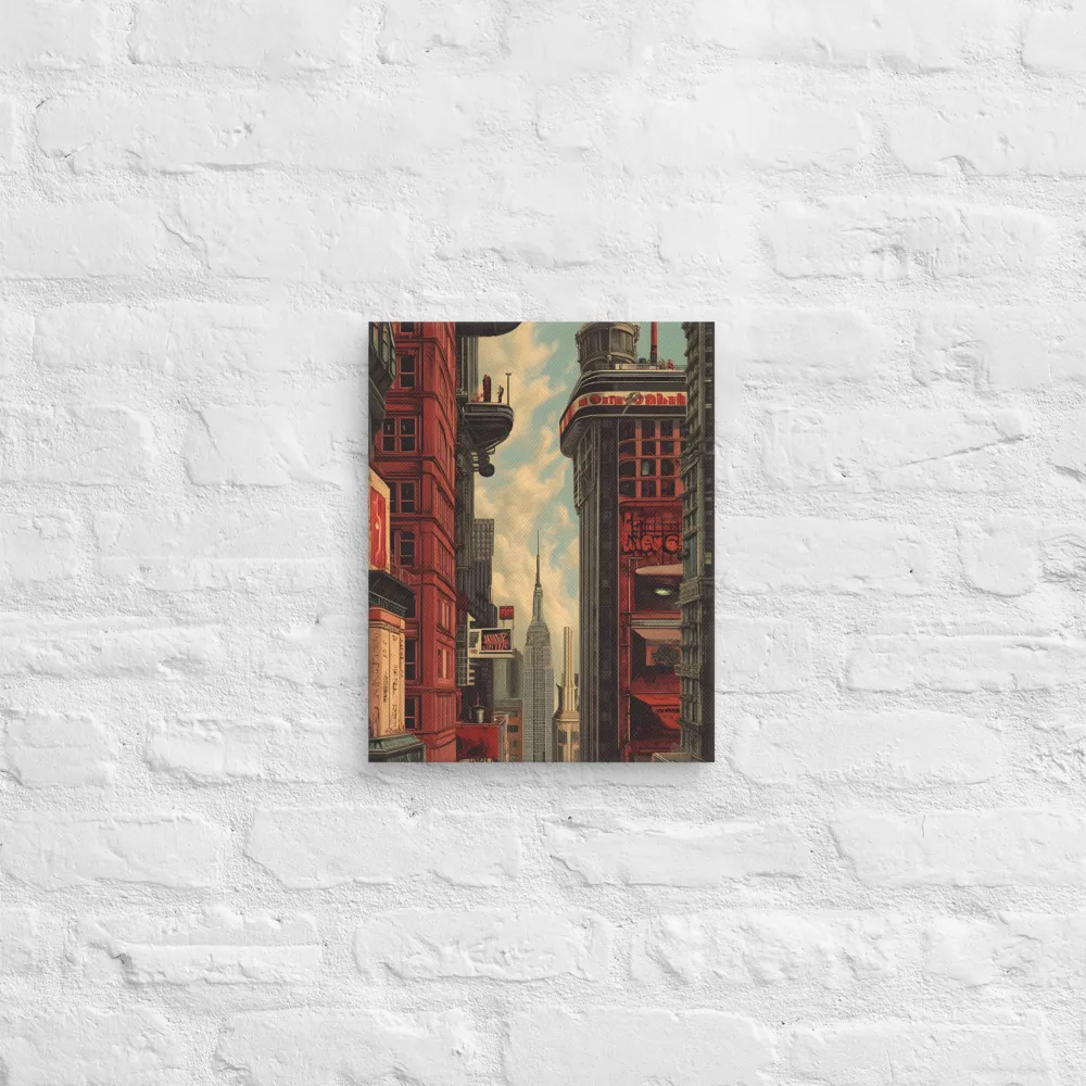 A Glimpse of Tomorrow: Urban Ambition | Canvas | 11″×14″