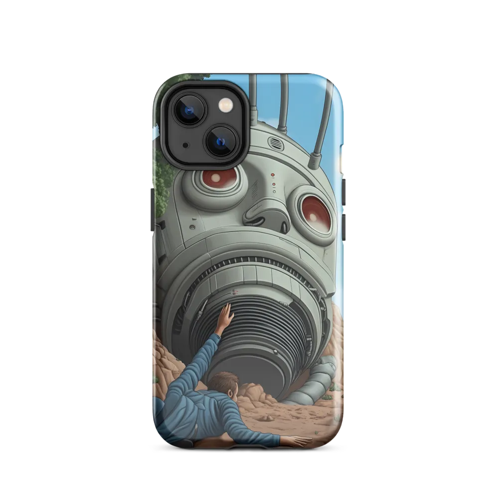 The Descent into Technological Abyss | Phone Case |  14 | Tough Case | Glossy