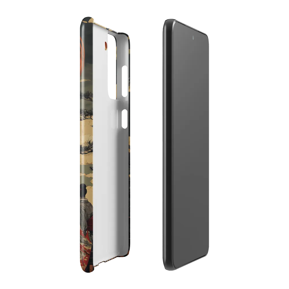 Under the Embrace of the Moon | Phone Case |  S21 Plus | Snap Case | Glossy