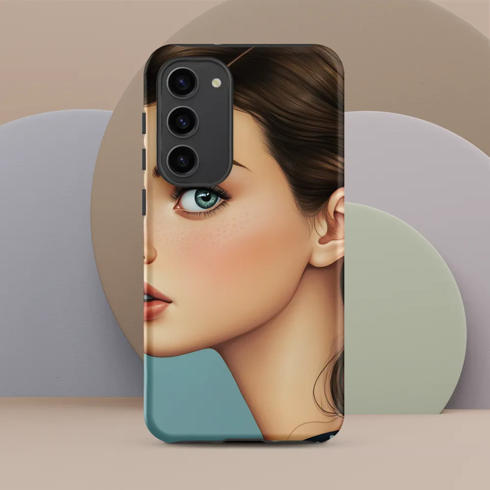 Captivating Gaze: A Modern Portrait