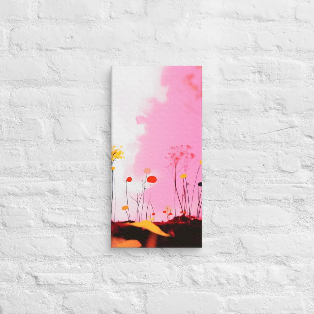 Whispers of a Surreal Bloom | Canvas | 10″×20″