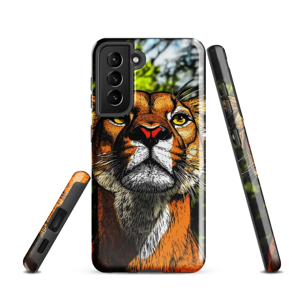 Regal Gaze: The Lioness in Focus