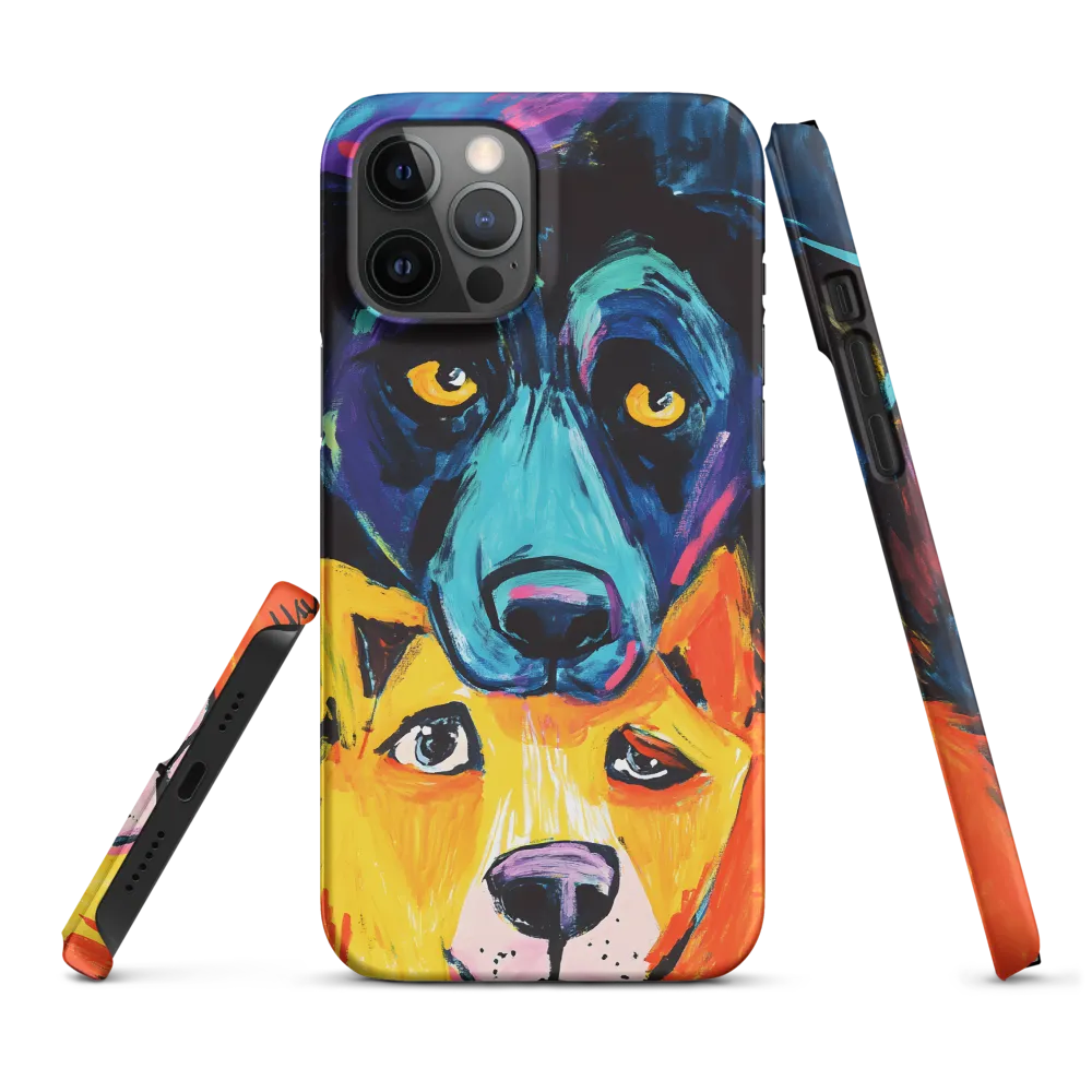 Vibrant Companions: An Expression of Canine Spirit