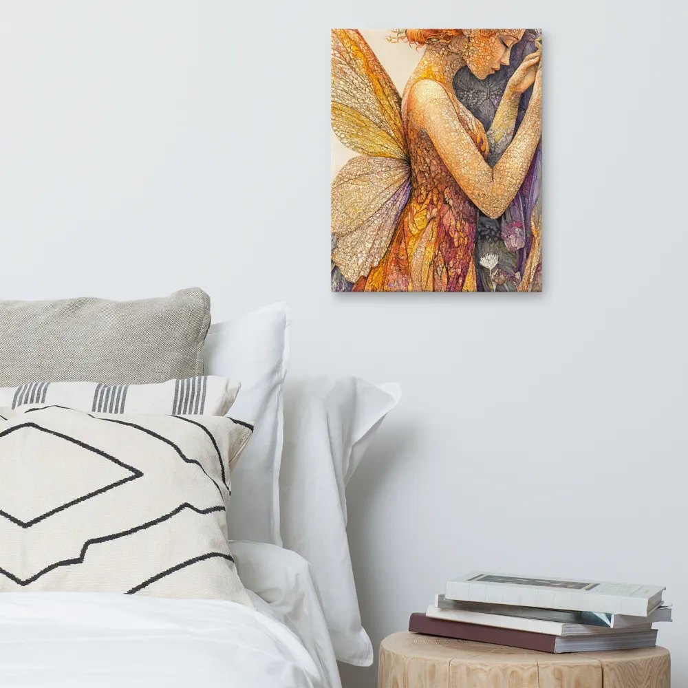 Whispers of the Frosted Meadow | Canvas | 16″×20″