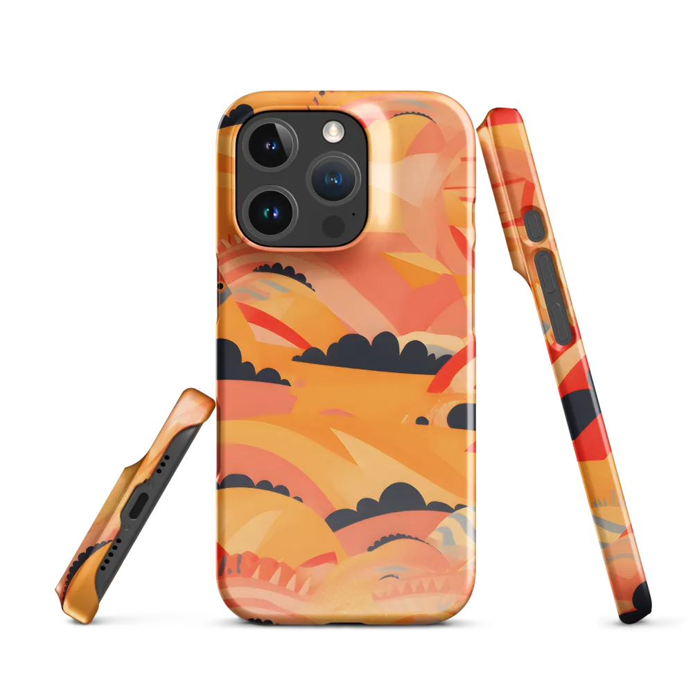 Whispers of the Abstract Horizon | Phone Case |  16 Pro | Snap Case | Glossy