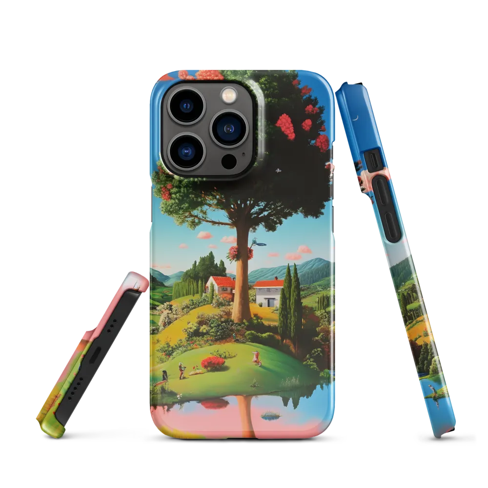 Whimsical Harmony of Nature | Phone Case |  13 Pro | Snap Case | Glossy