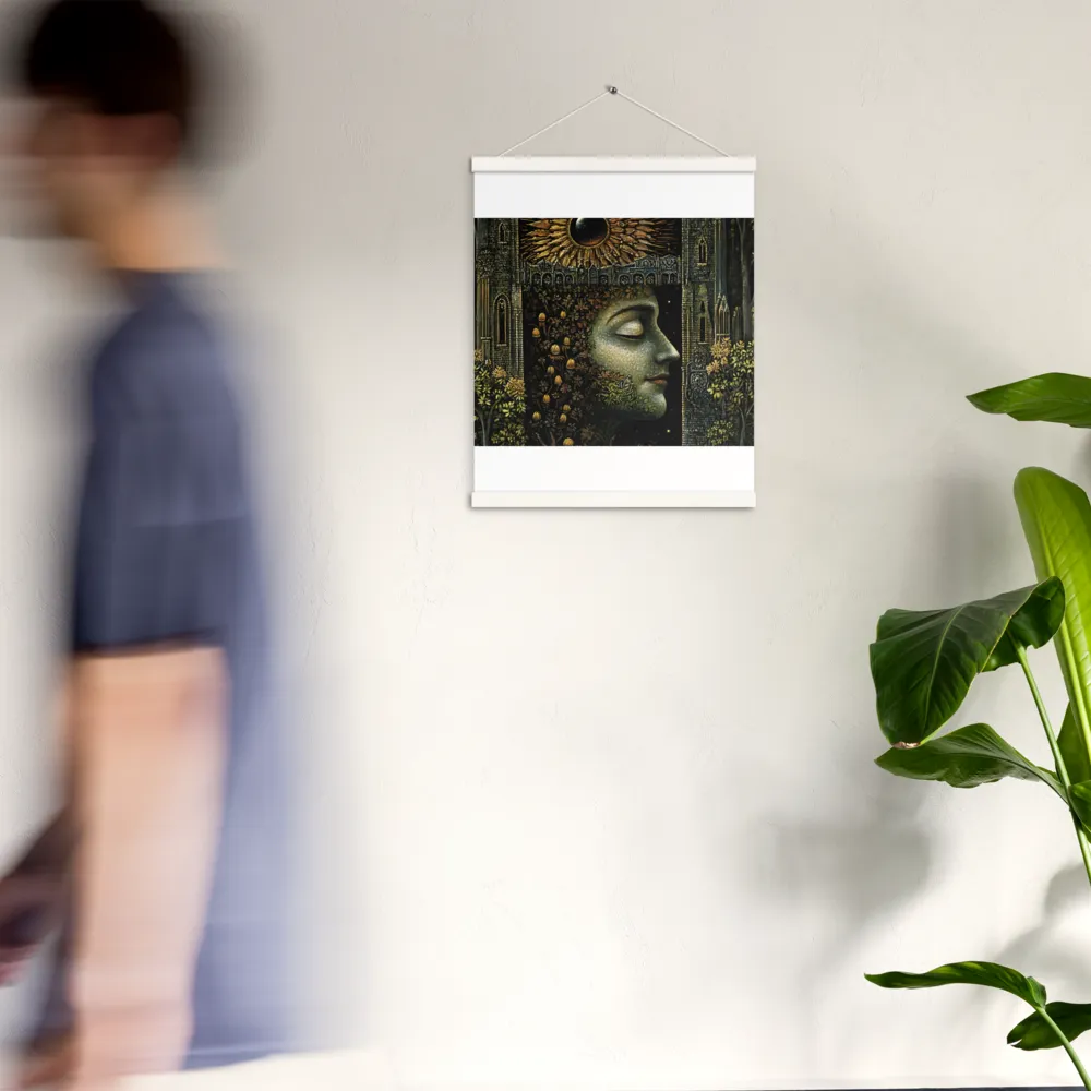 Nature’s Embrace: The Infinite Connection | Poster With White Wood Hanger | 16″×20″