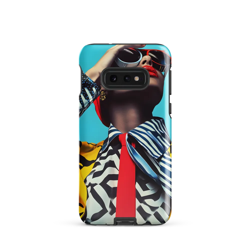 Chic Confidence in Bold Patterns