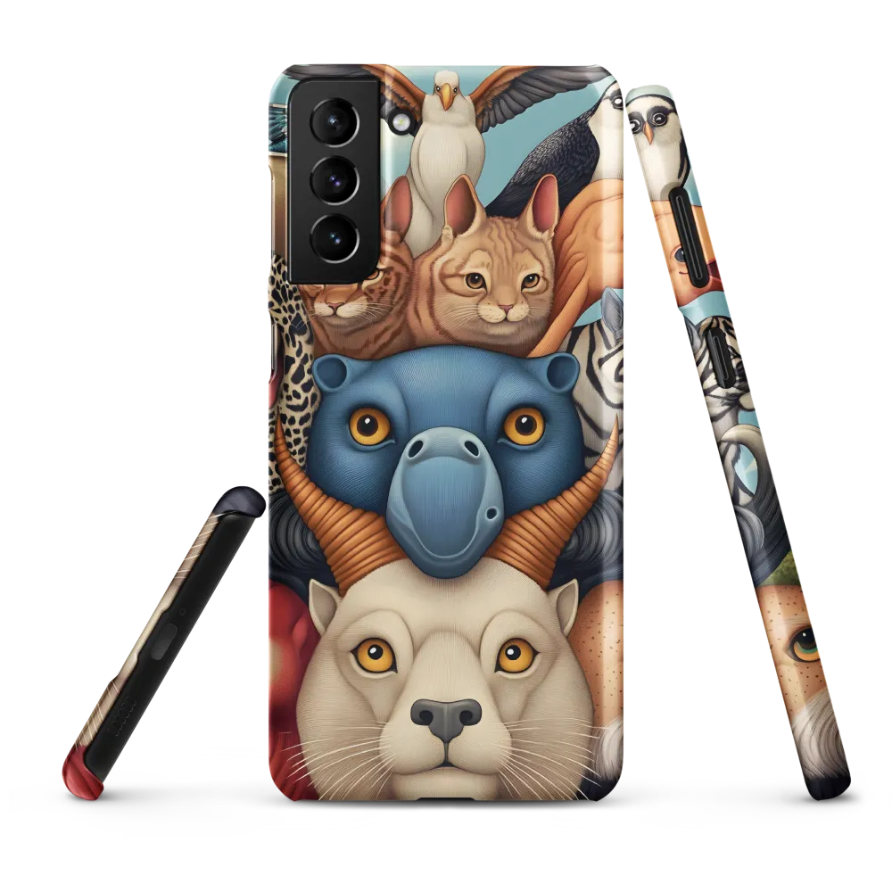Harmonious Echoes of Wildlife | Phone Case |  S21 Plus | Snap Case | Matte
