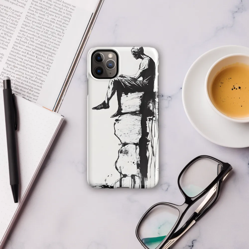 Contemplation on the Edge | Phone Case |  11 Pro Max | Snap Case | Glossy