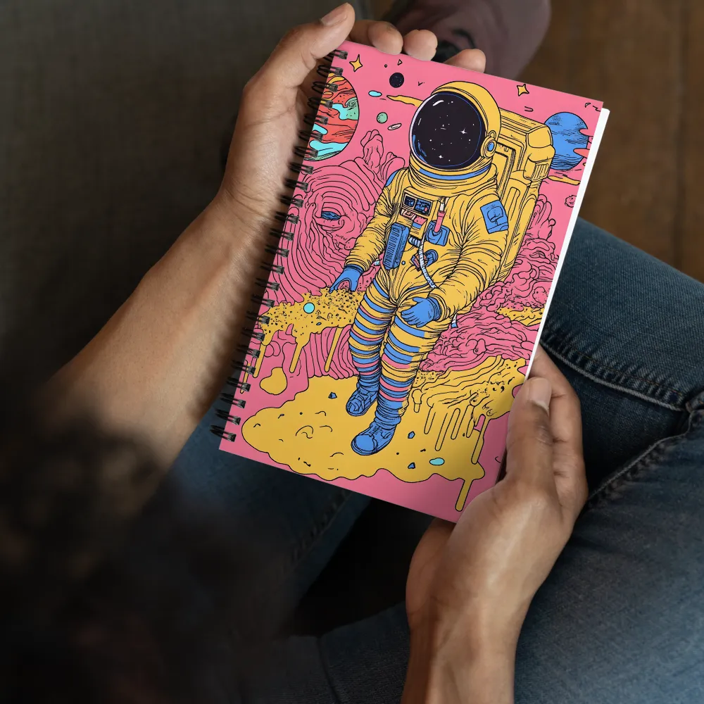 Galactic Wanderer | Spiral Notebook