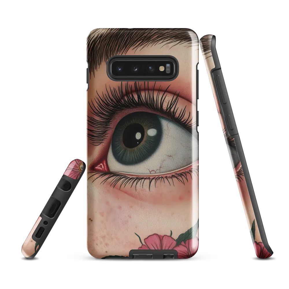 The Introspective Gaze | Phone Case |  S10 Plus | Tough Case | Glossy