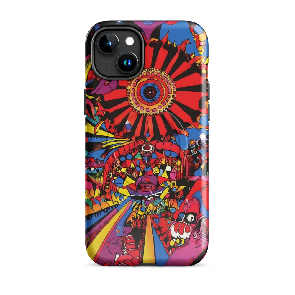 Cosmic Kaleidoscope | Phone Case |  15 Plus | MagSafe® Tough Case | Glossy